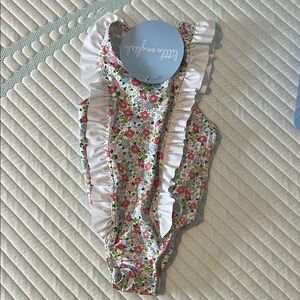 Floral Ruffle Swimsuit